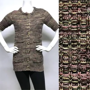 MISSONI M Cardigan Sweater 28&quot; Long Pockets XS S 4