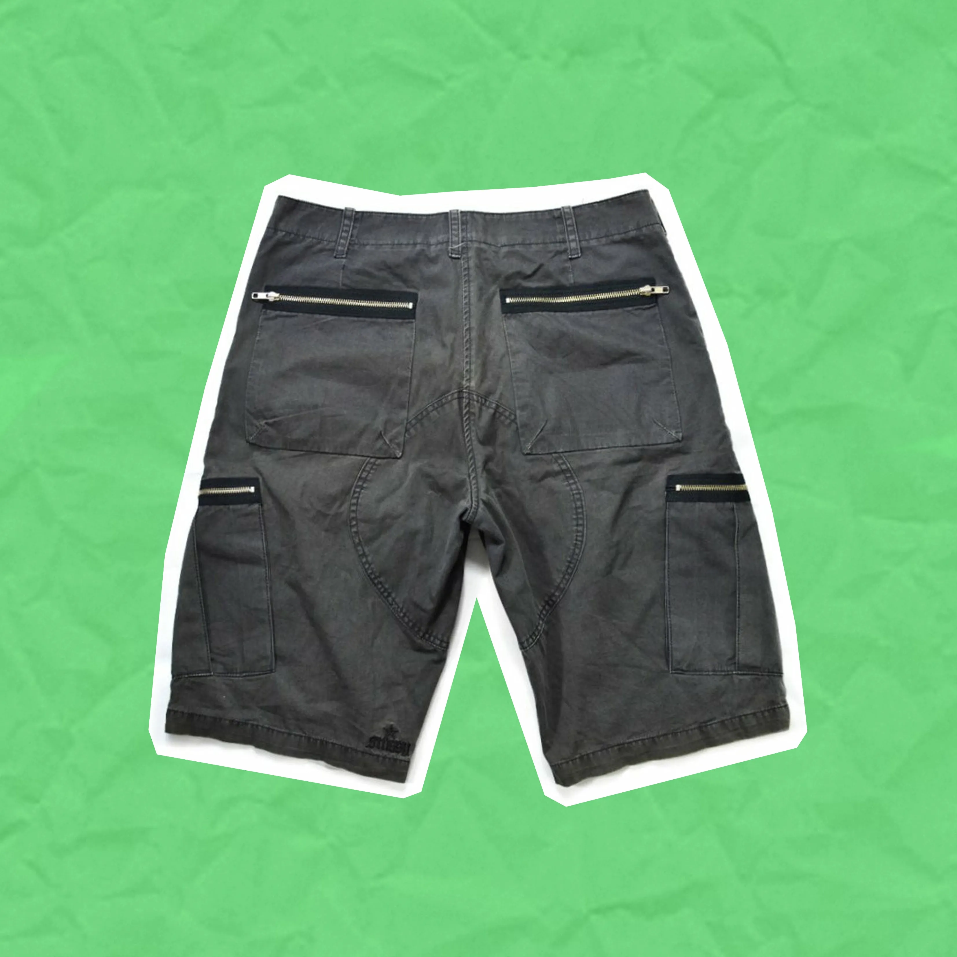 Multi Zipper Shorts (~34~)