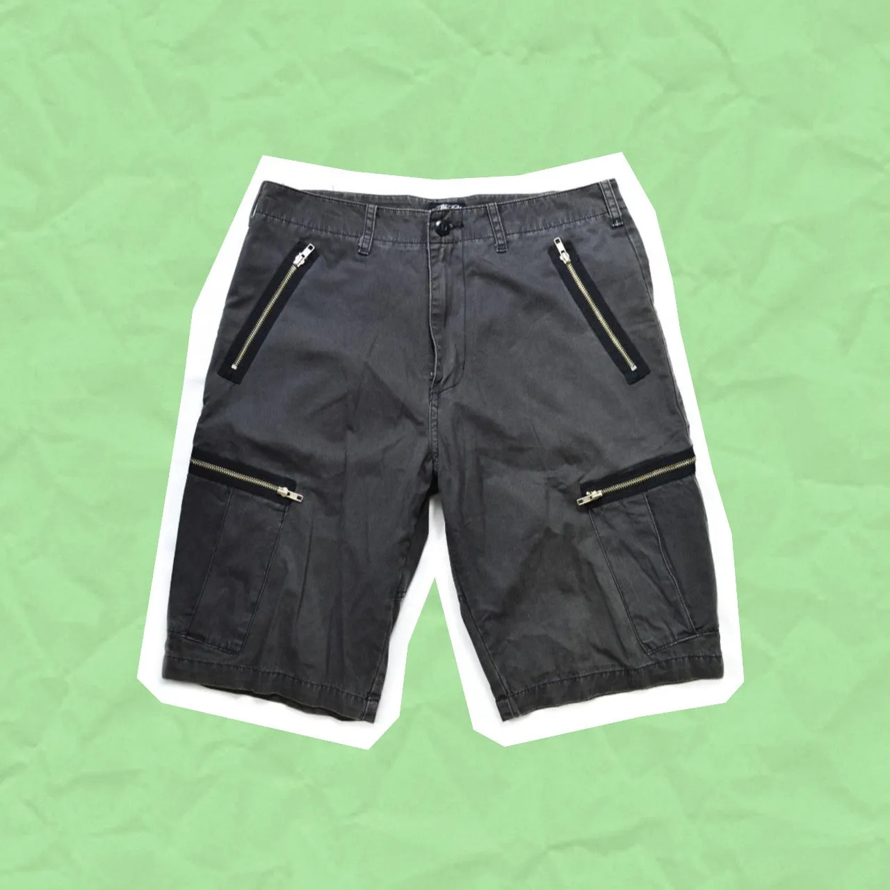 Multi Zipper Shorts (~34~)
