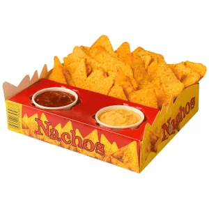 Nacho Tray - Cardboard 3 Compartments 250 Per Box