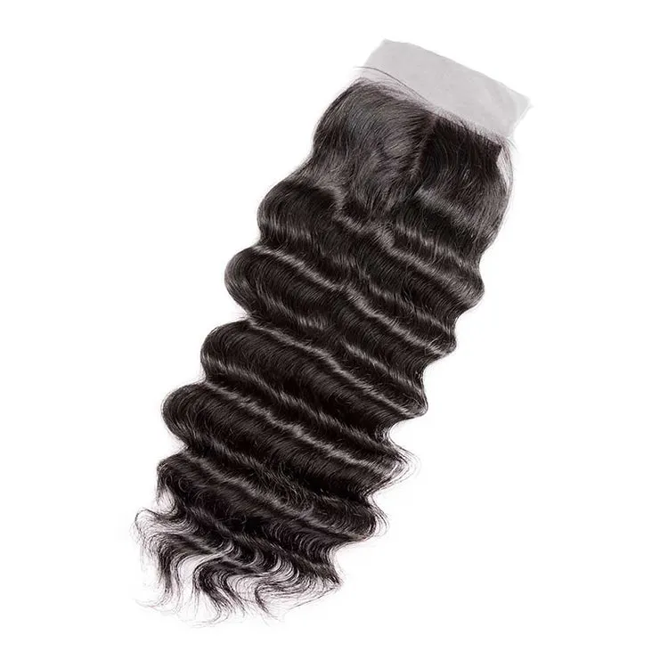 Natural Wave 4*4 Silk Base Closure Brazilian Hair Cexxy Hair