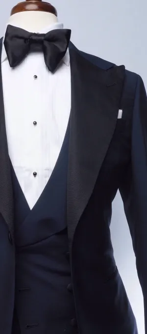 Navy Blue Tuxedo Jacket