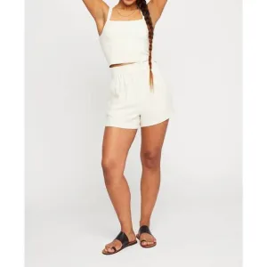 NEW GENTLE FAWN shore short in linen cream