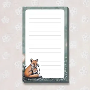 Notepad with magnet 2 pcs, animal figures
