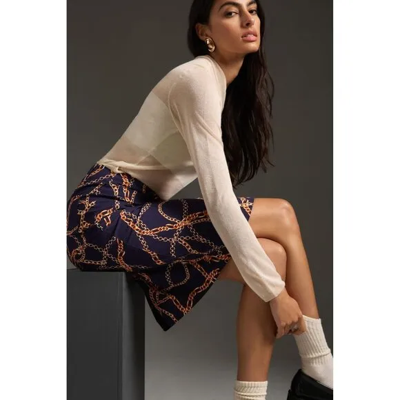 NWT Anthropologie Maeve Colette Skirt  XS