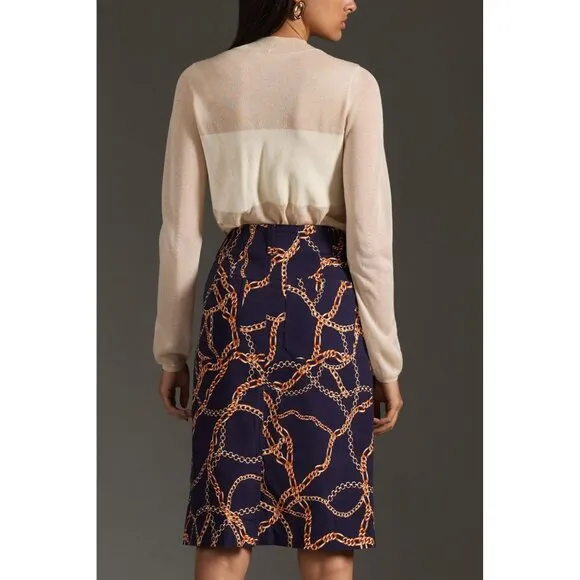 NWT Anthropologie Maeve Colette Skirt  XS
