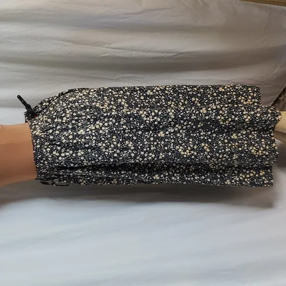 NWT J Crew Skirt Size XL Womens 100%Silk Pull On Garden Floral Drawstring