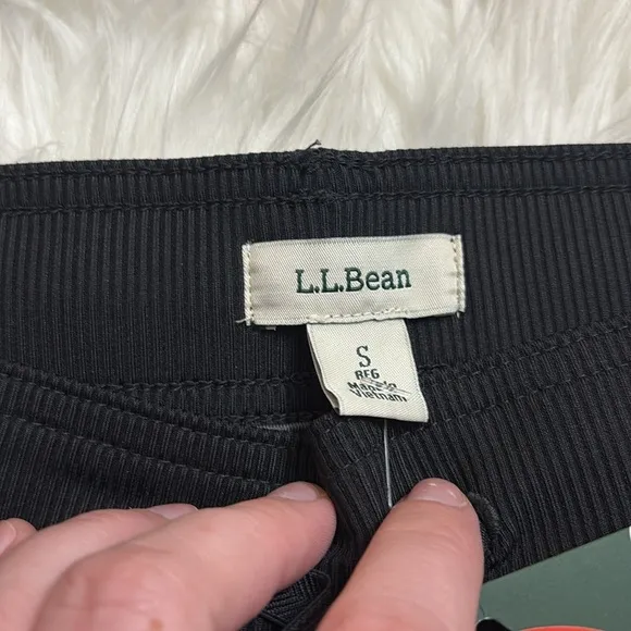 NWT L.L. Bean Black Vista Camp Skort Women’s Regular Classic Black UPF 50  S
