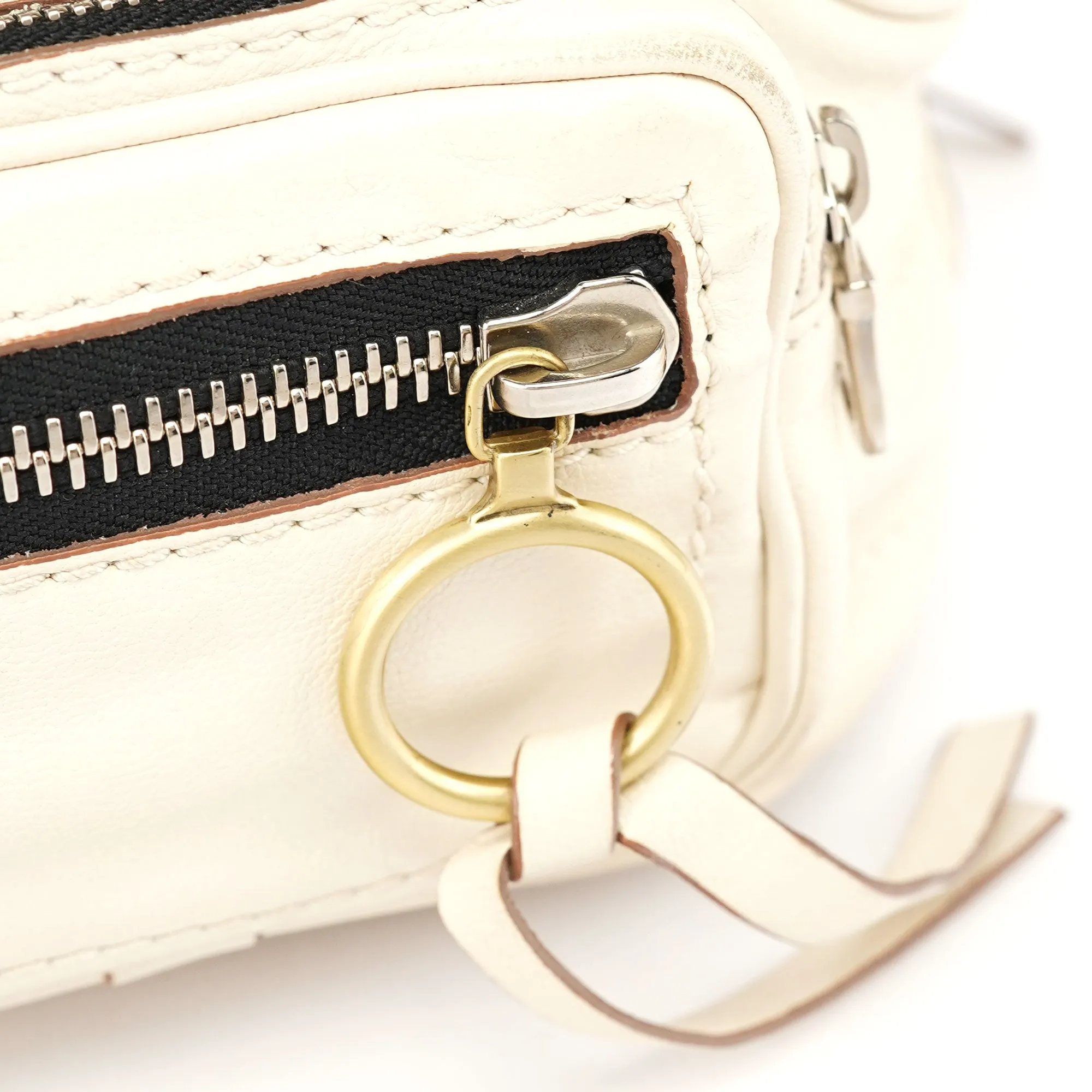 Off-White Lambskin Betty Shoulder Bag