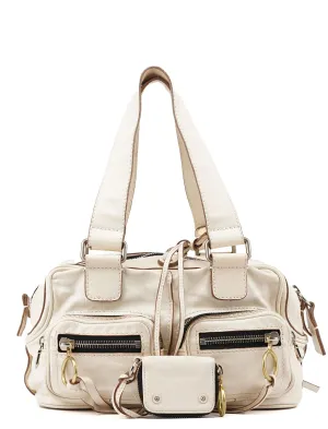 Off-White Lambskin Betty Shoulder Bag