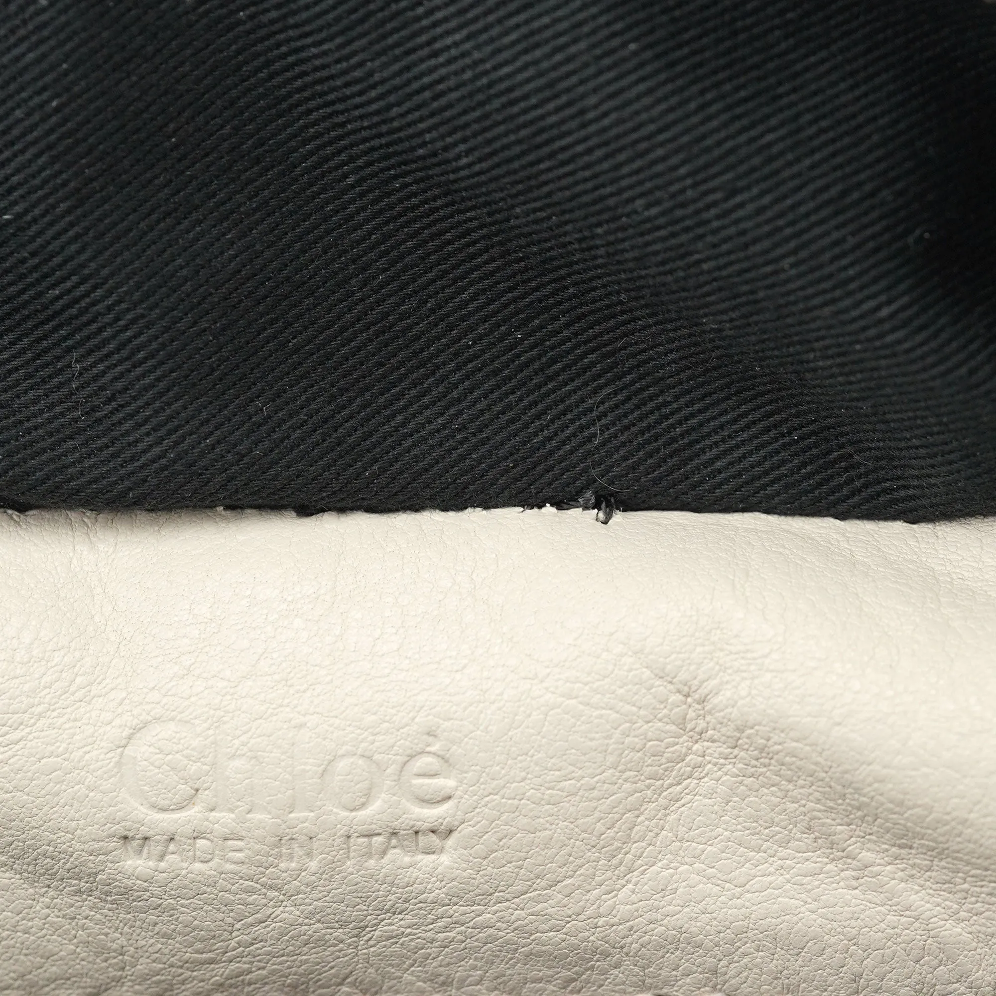 Off-White Lambskin Betty Shoulder Bag