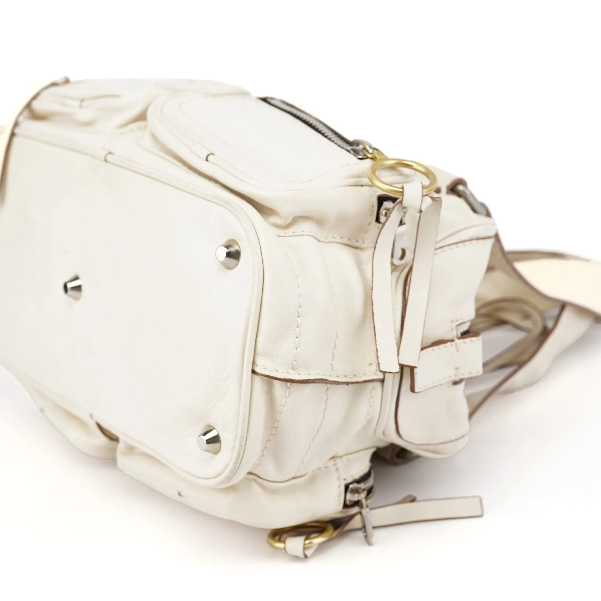 Off-White Lambskin Betty Shoulder Bag