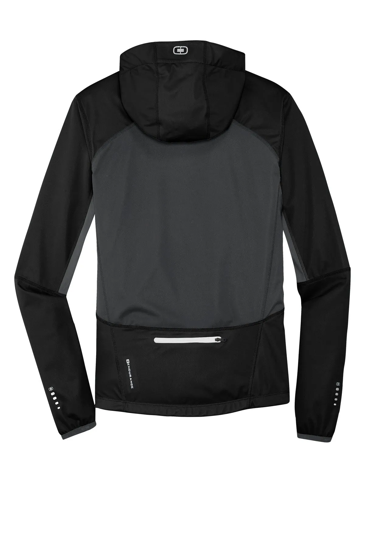 OGIO Pivot Soft Shell. OE721 Blacktop/ Gear Grey