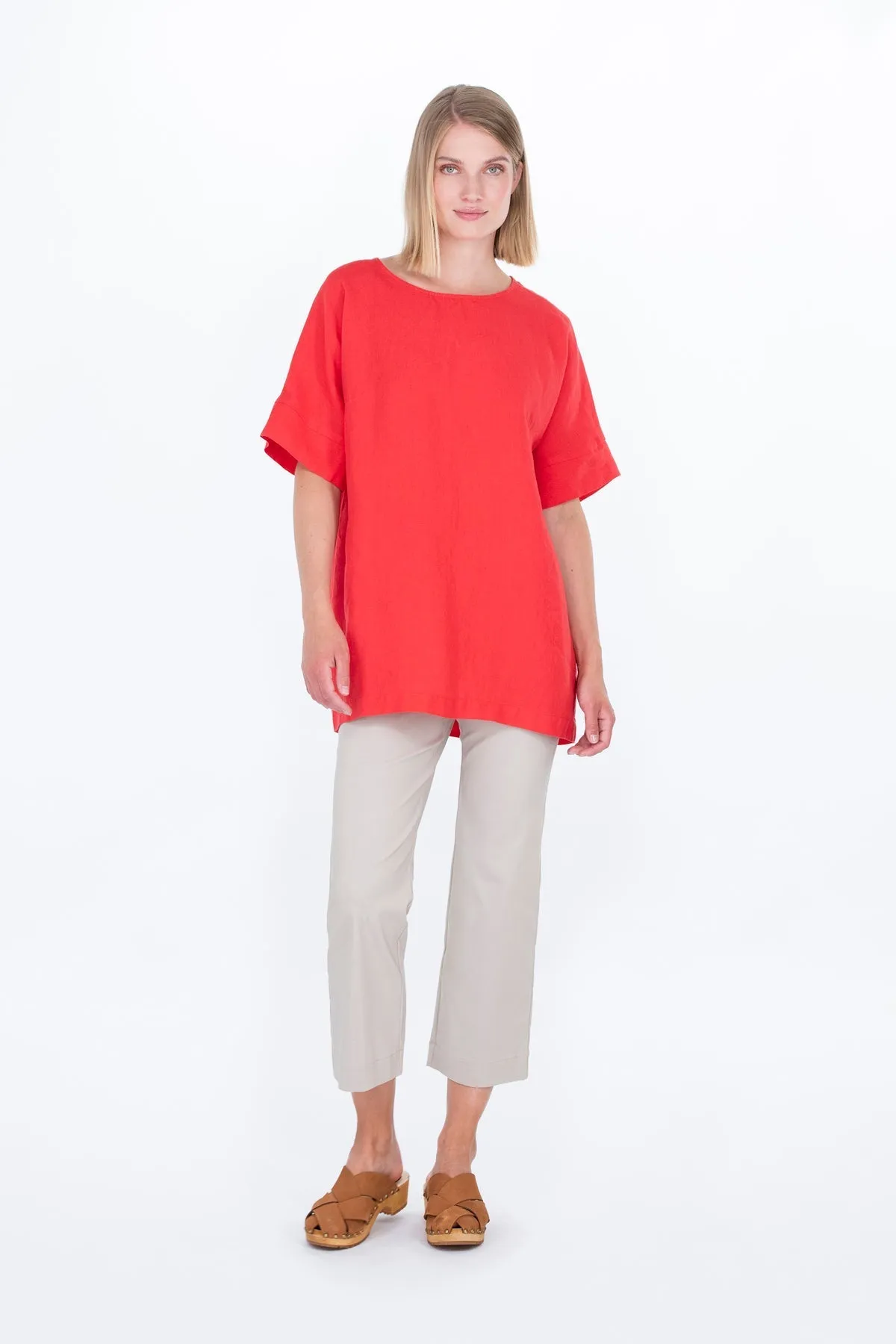 Ohdake Tunic Red