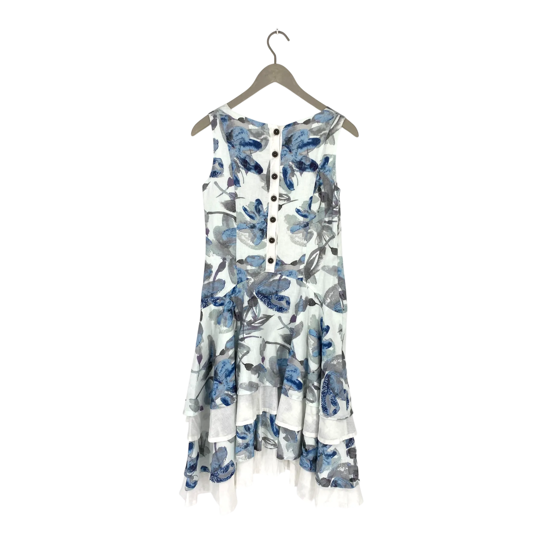Olars Ulla kurir linen dress, flowers  | woman XS