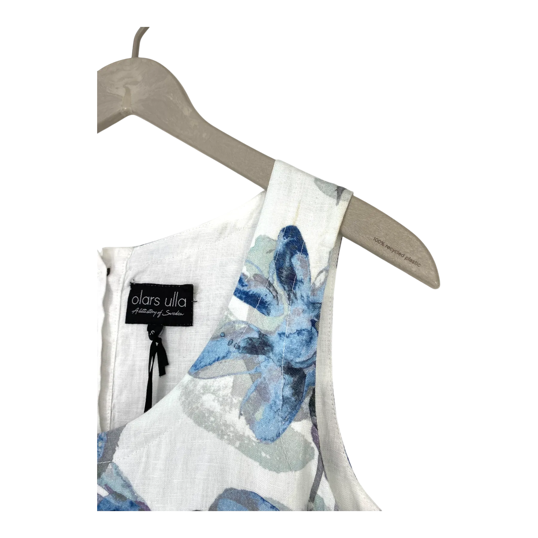 Olars Ulla kurir linen dress, flowers  | woman XS