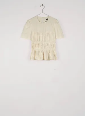 OLYMPE GATHERED TOP