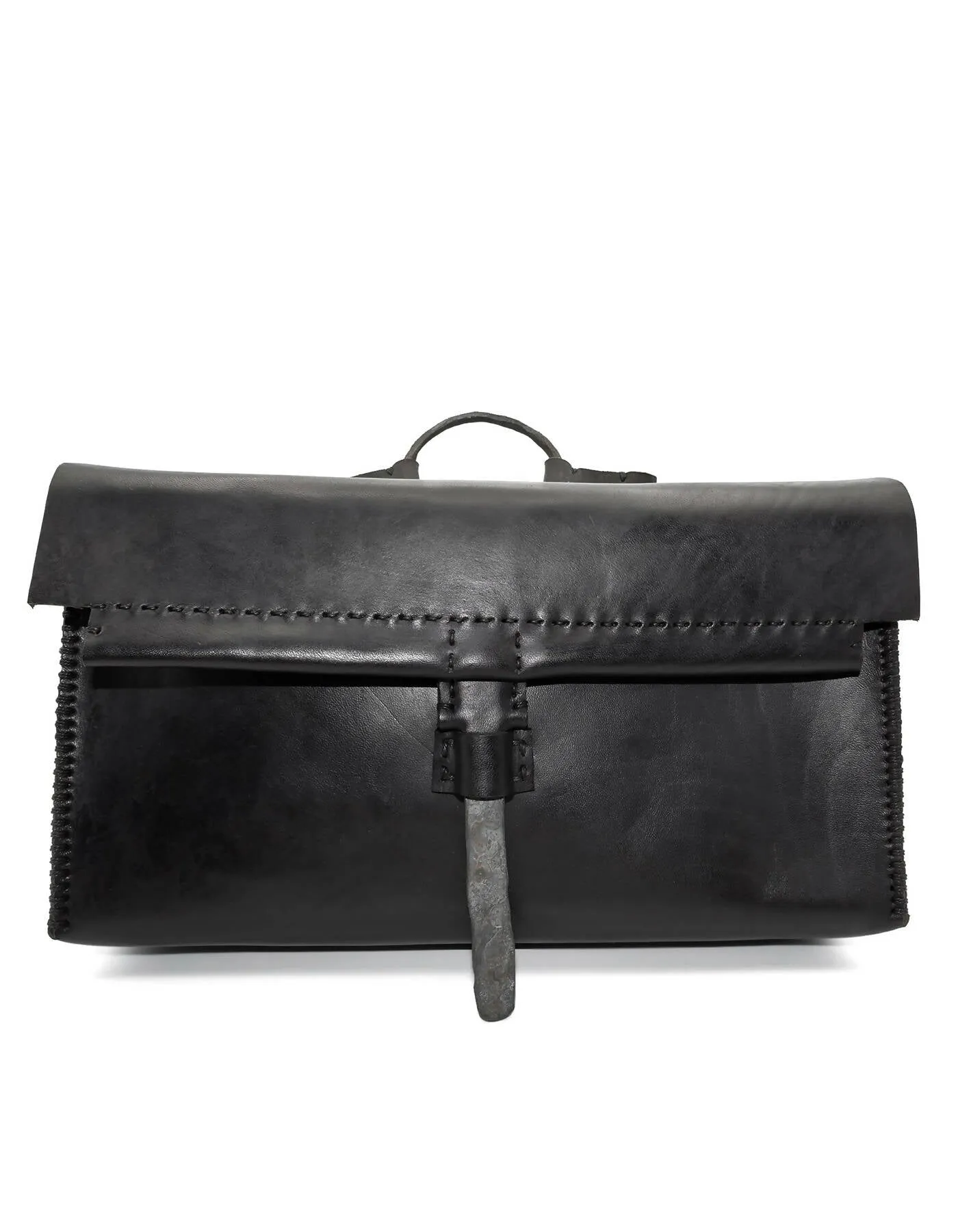 one piece culatta leather shoulder bag