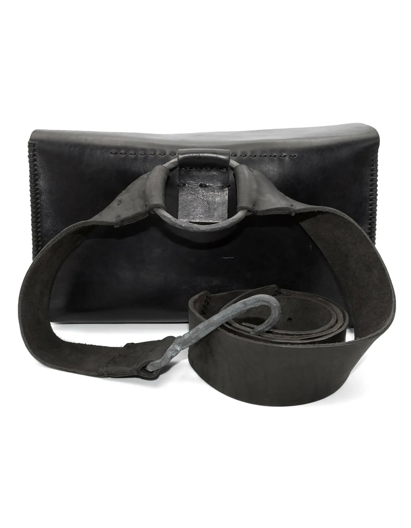 one piece culatta leather shoulder bag