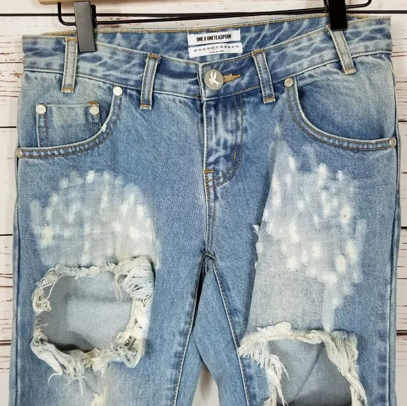 One Teaspoon | Trashed Freebirds Brave Jeans