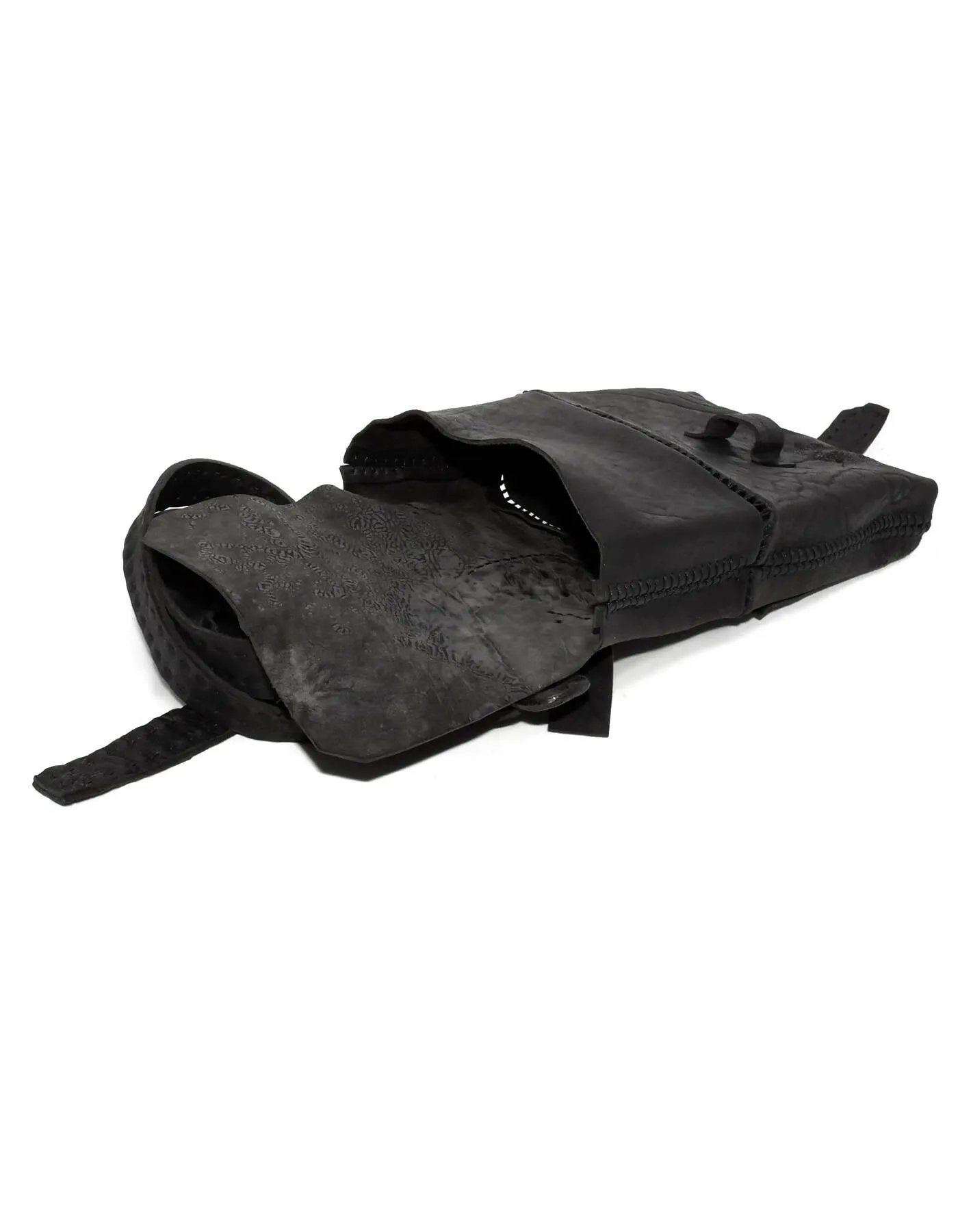 Open Seam Cross Body Bag