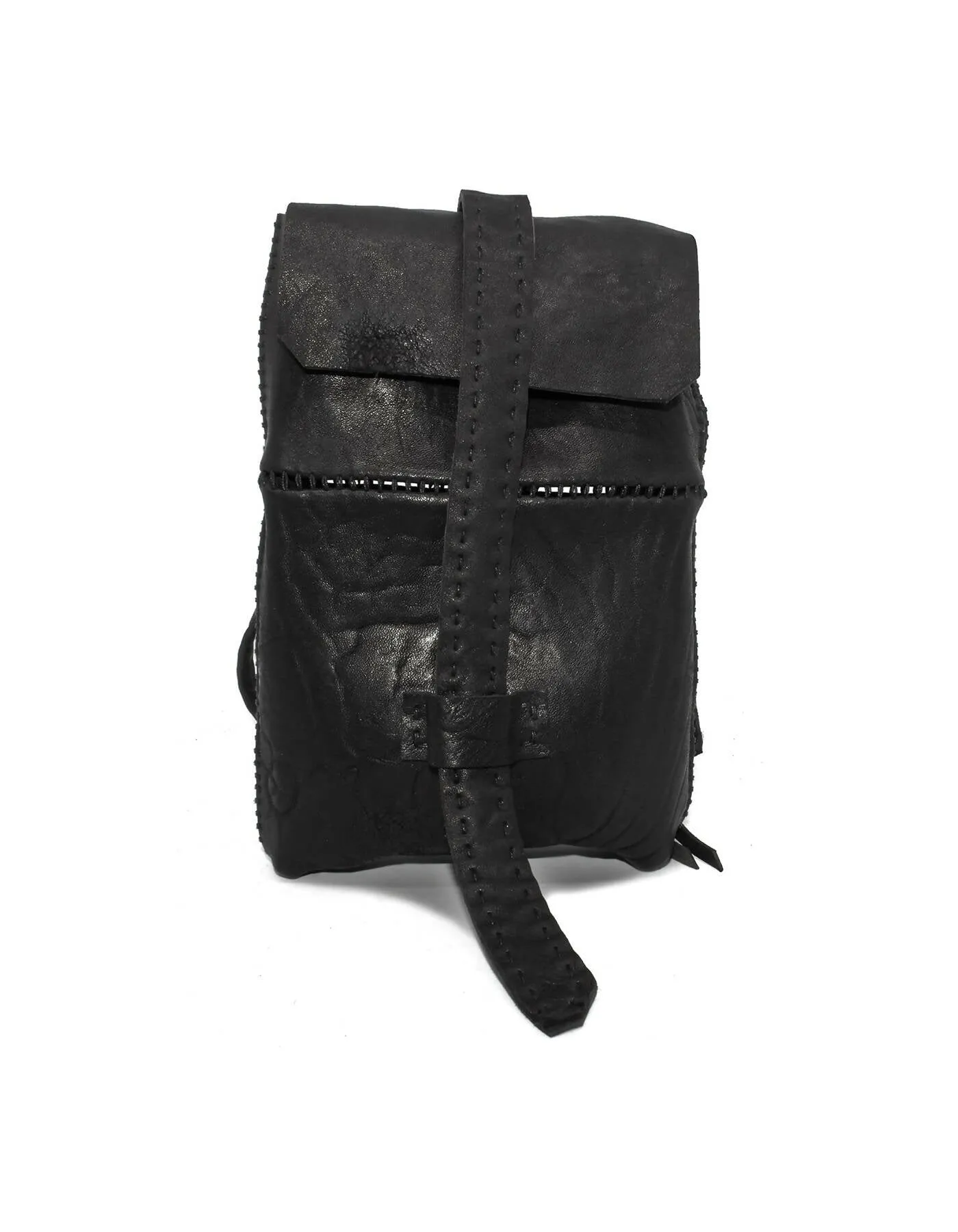 Open Seam Cross Body Bag