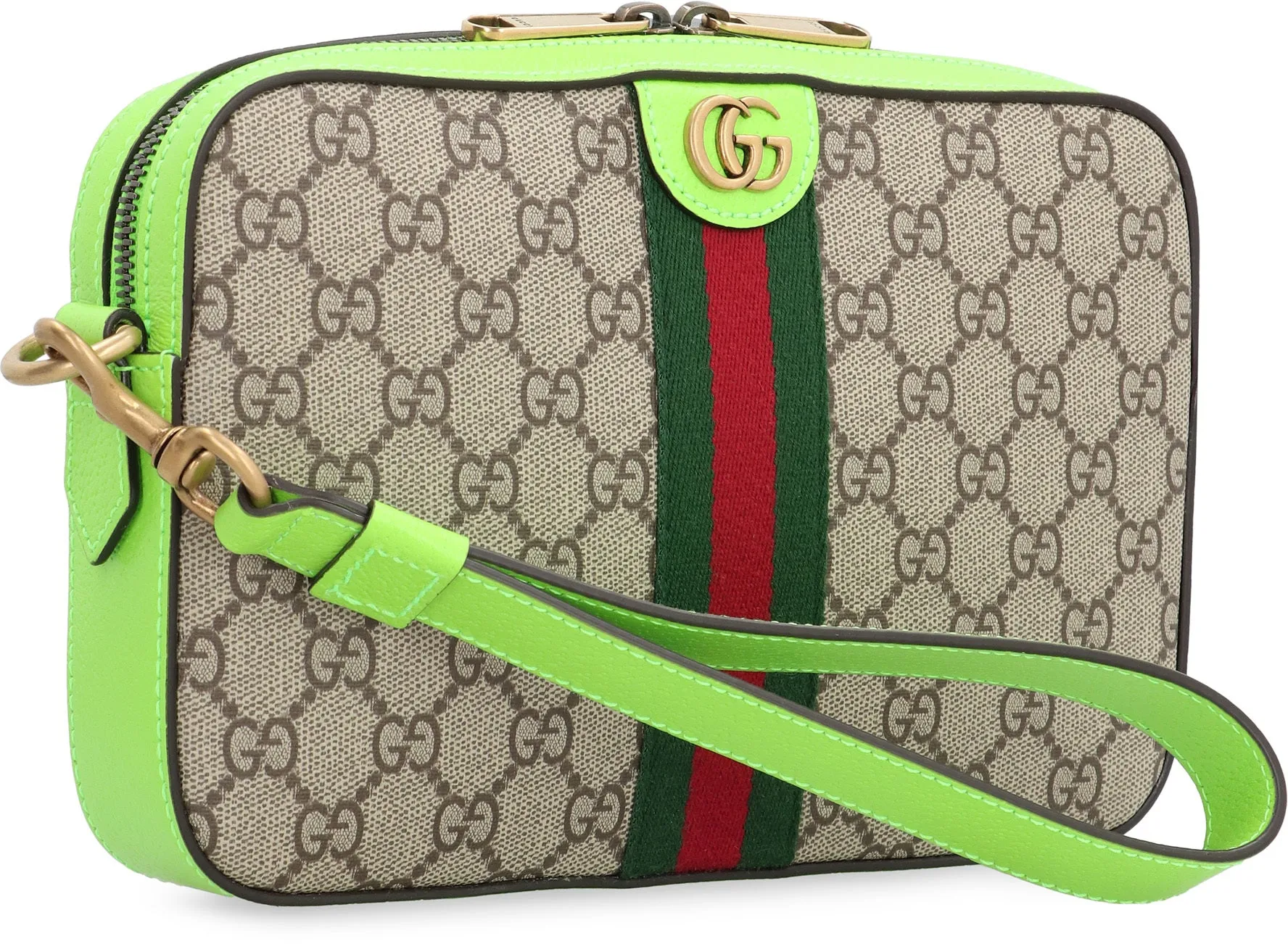 Ophidia GG supreme fabric shoulder-bag