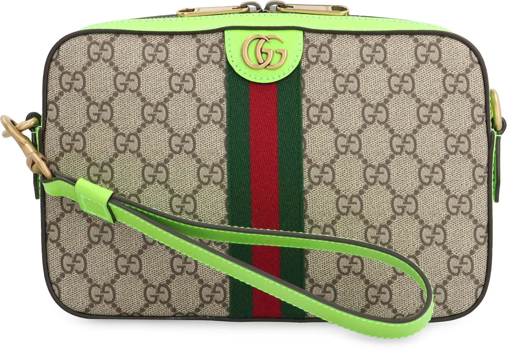 Ophidia GG supreme fabric shoulder-bag