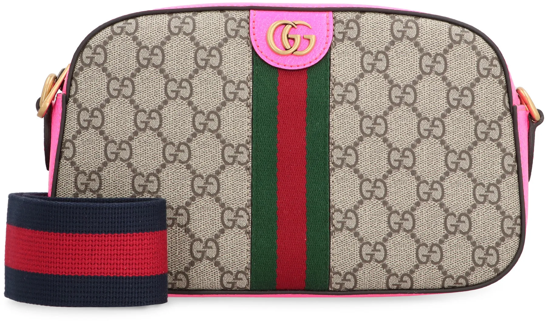 Ophidia GG supreme fabric shoulder-bag