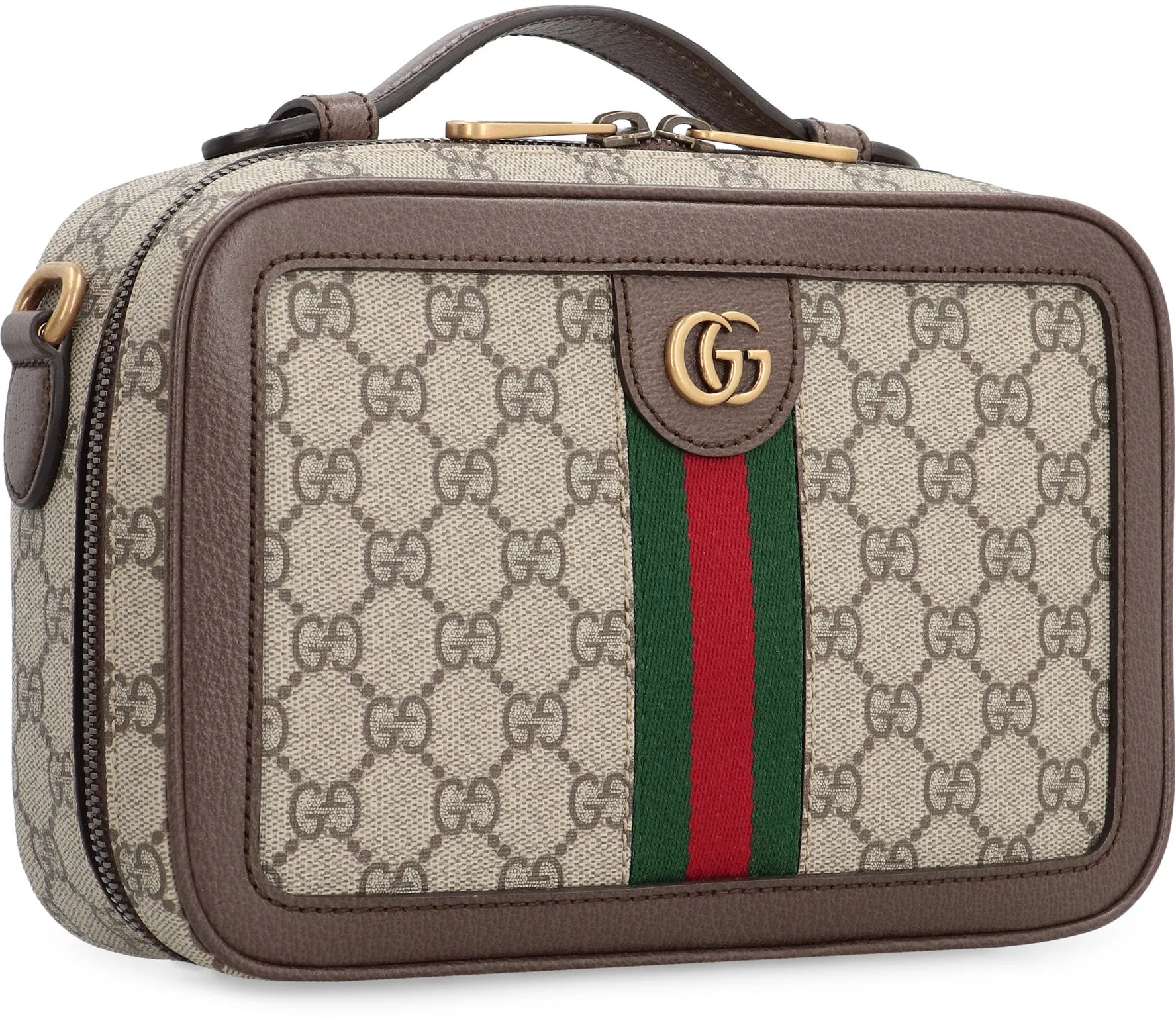 Ophidia GG supreme fabric shoulder-bag