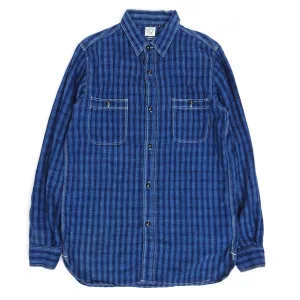 Orslow Indigo Dyed Shirt Size 3