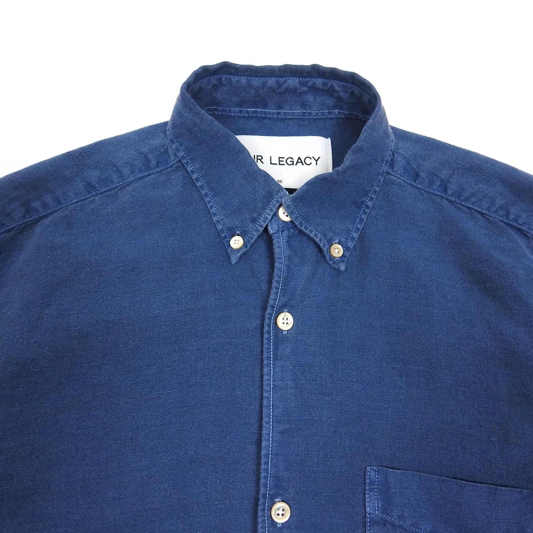 Our Legacy Blue Button Up Shirt Size 46