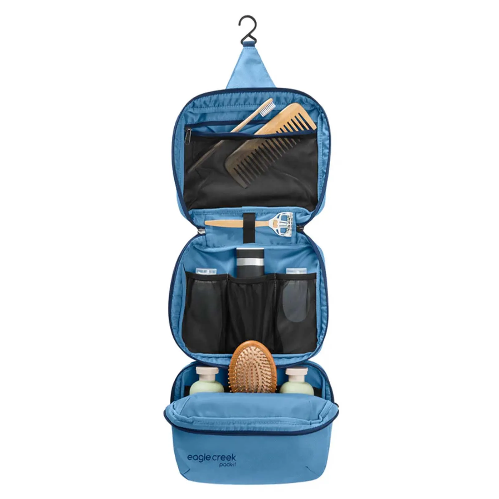 Pack-It 24 Trifold Toiletry Kit Black