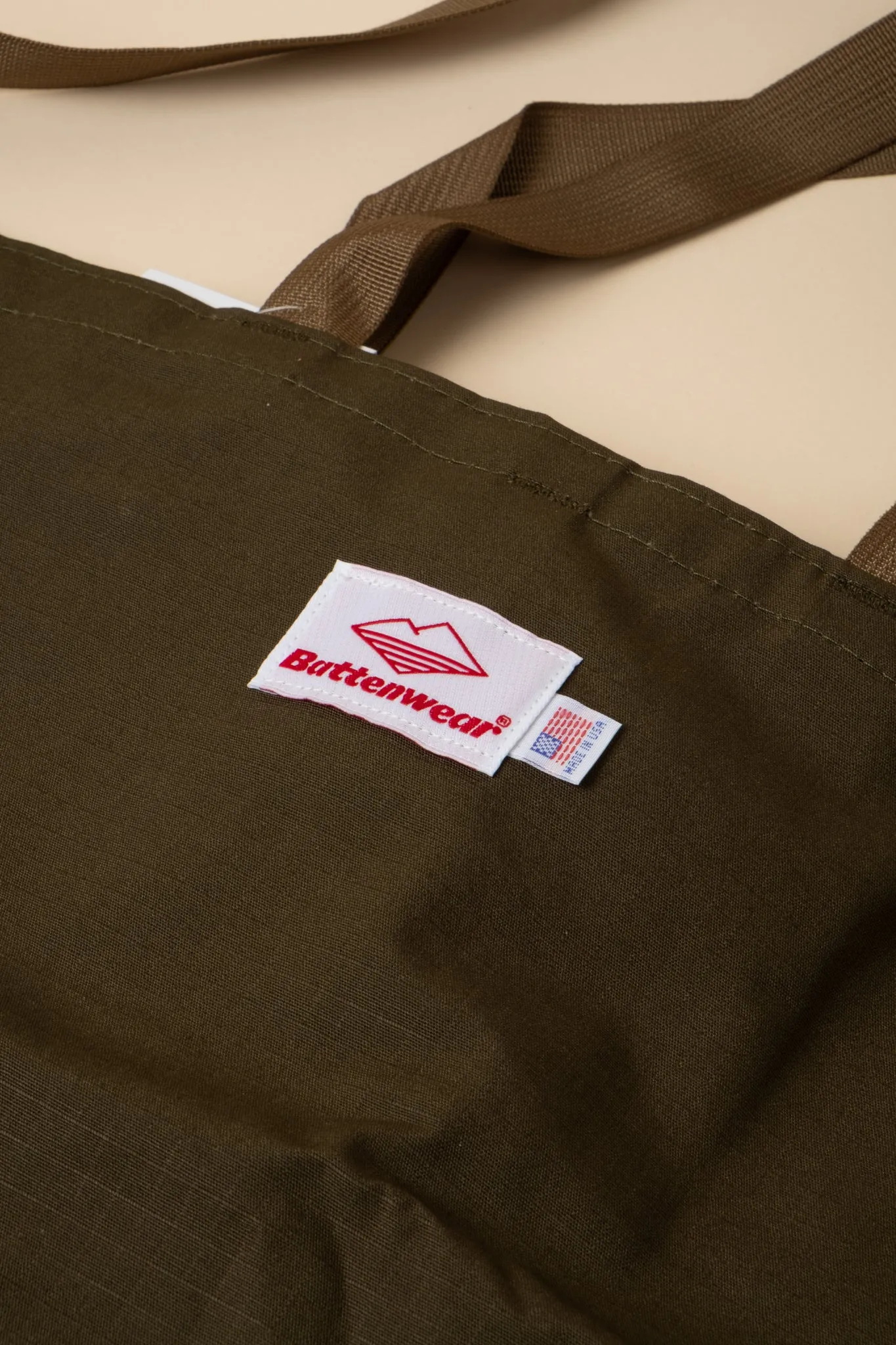 Packable Tote Cotton Ripstop - Olive