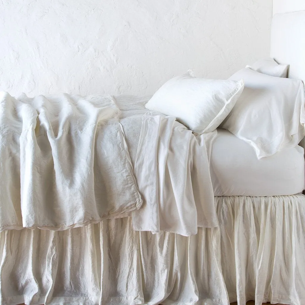 Paloma Lumbar Throw Pillow - Winter White