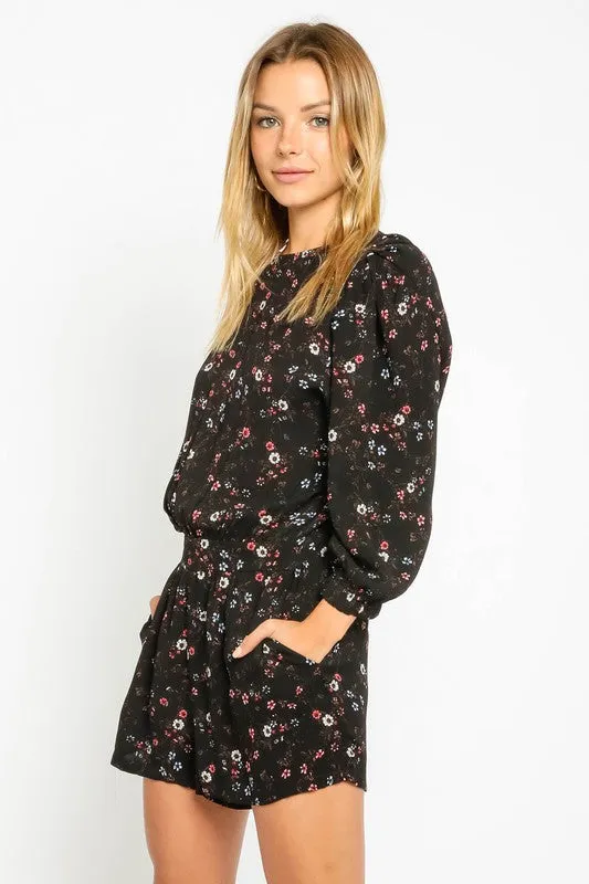PAMELA FLORAL ROMPER