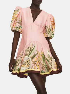 Papaya Mini Dress