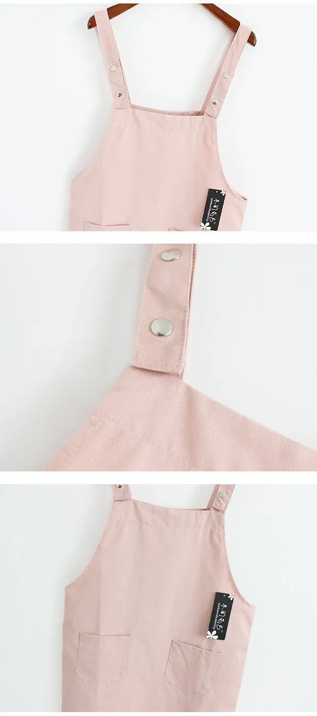 Pastel Over-all Dress