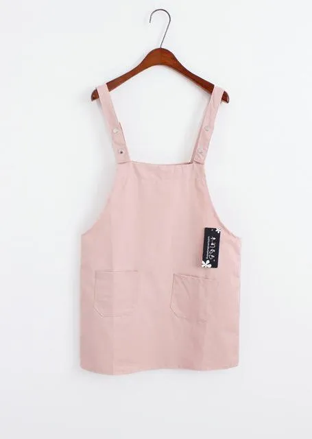 Pastel Over-all Dress