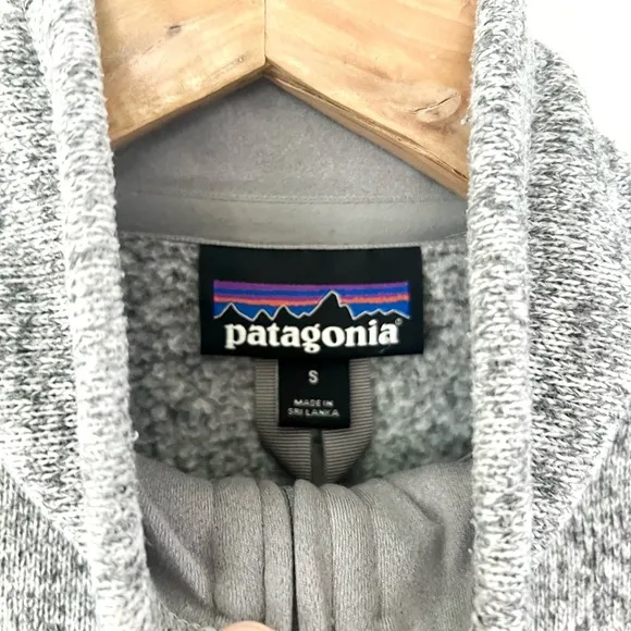 Patagonia Women's Better Sweater Fleece Jacket Birch White 25542 Size Small