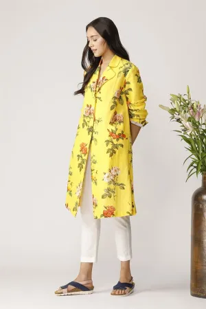 Payal Pratap   -   Chilean Printed Jacket Morning Glory