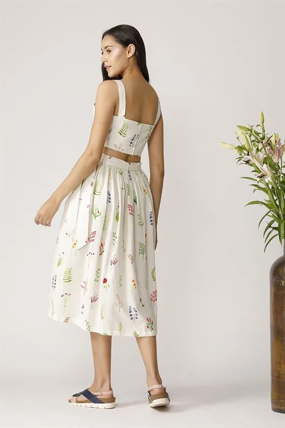 Payal Pratap   -   Galax Gathered Skirt  Morning Glory
