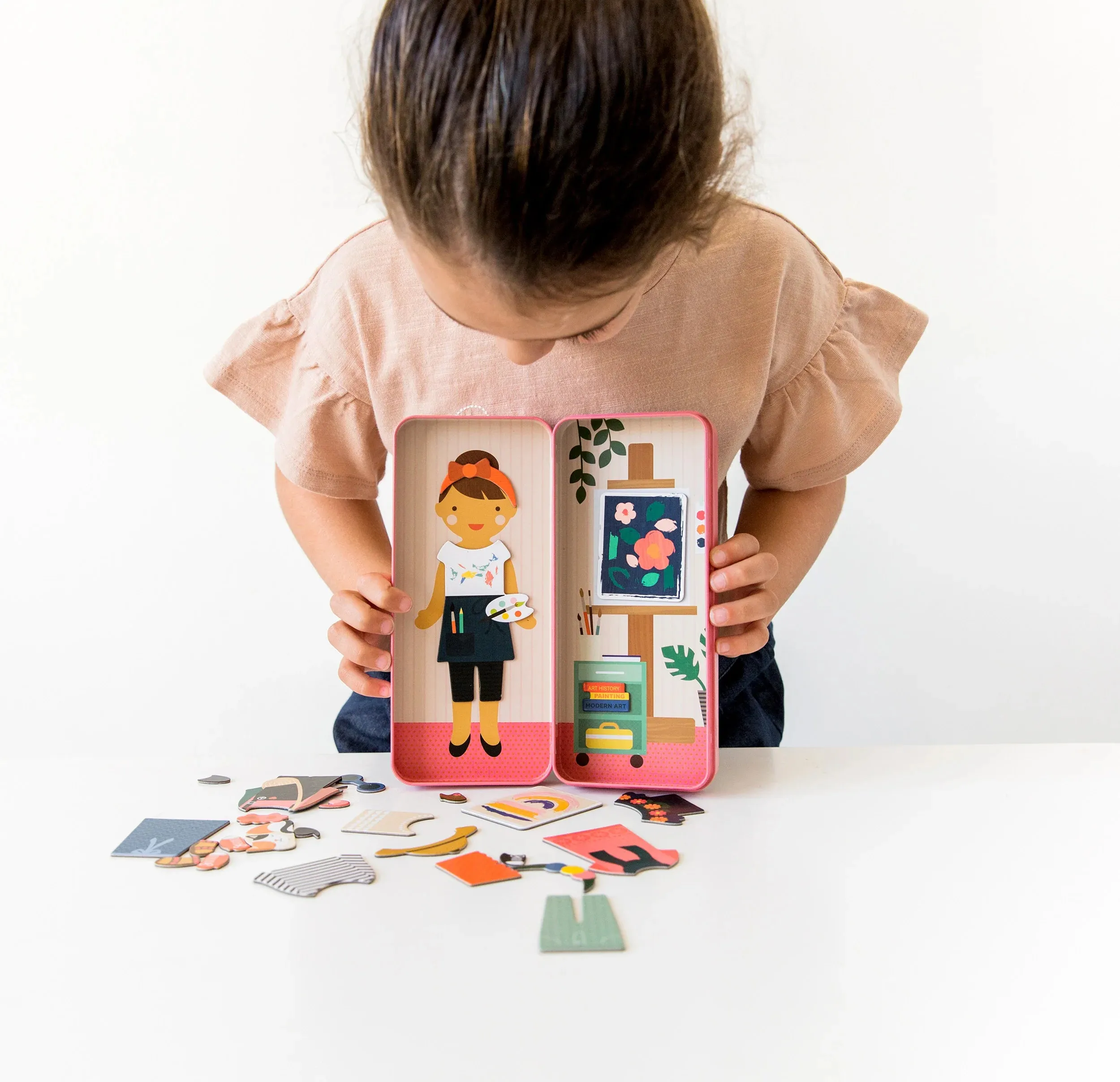 Petit Collage - Magnetic Play Set - At the Studio