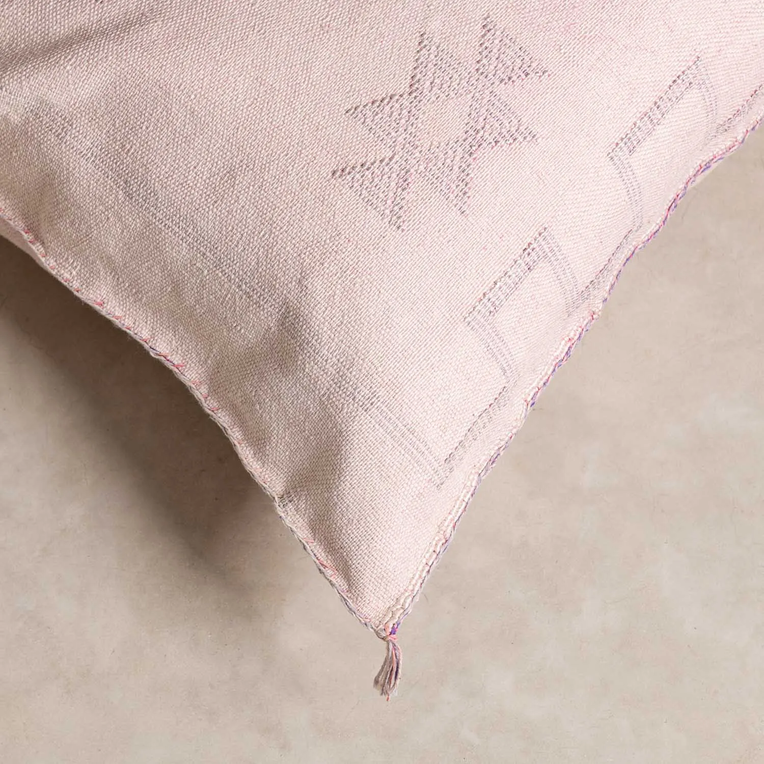 Pink Cactus silk pillow cover