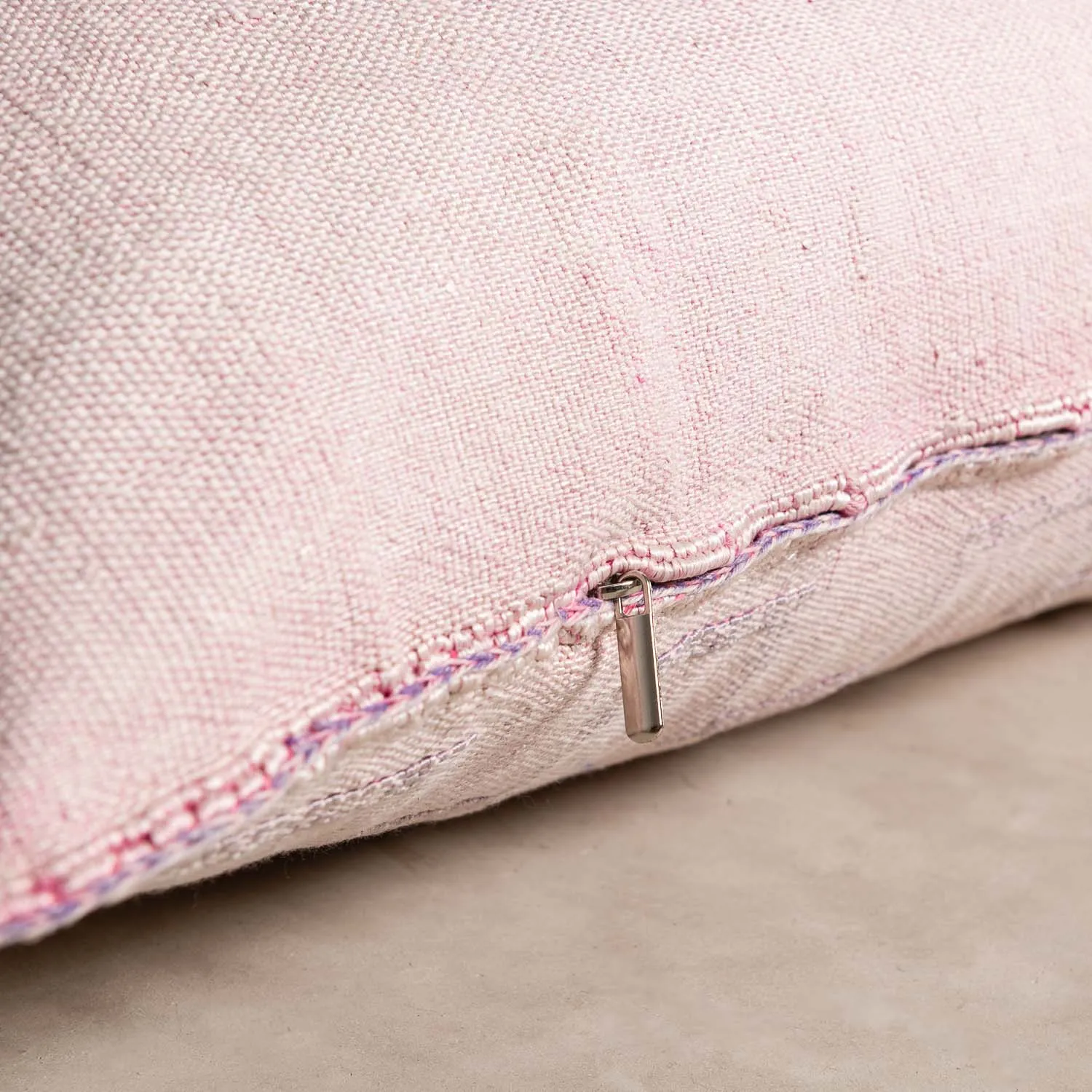 Pink Cactus silk pillow cover