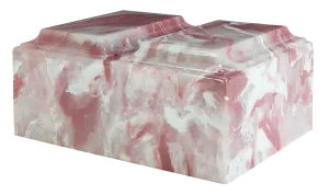 Pink Onyx Companion Tuscany Cultured Marble Urn