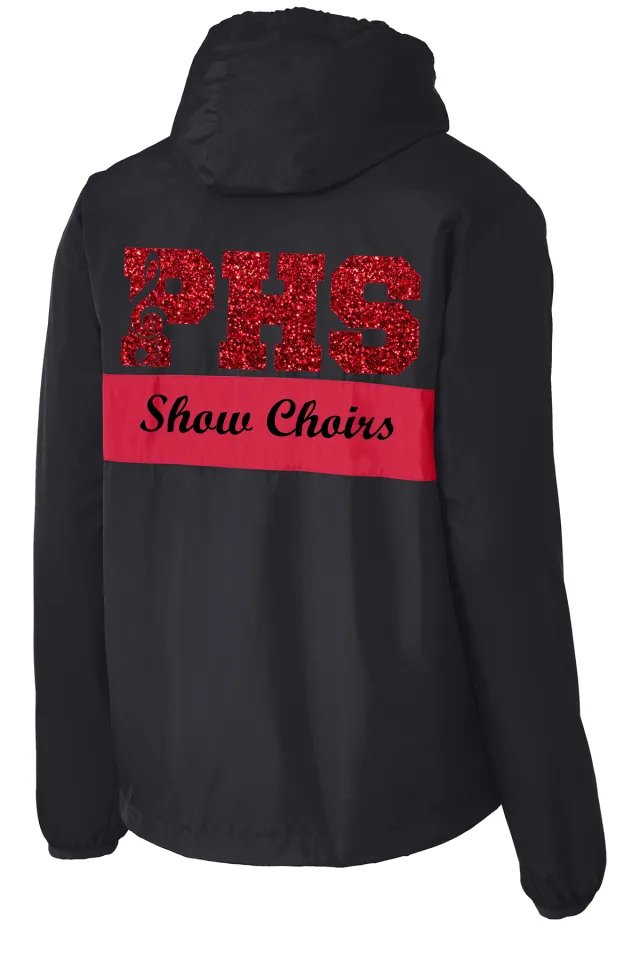 PLAINFIELD CHOIRS WINDBREAKER WITH HOOD
