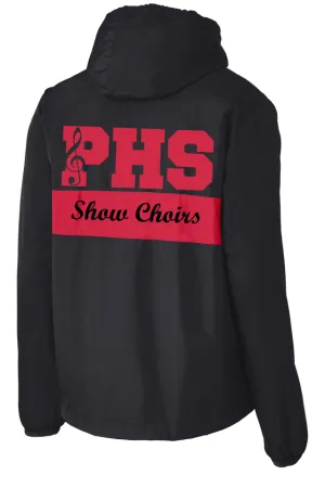PLAINFIELD CHOIRS WINDBREAKER WITH HOOD