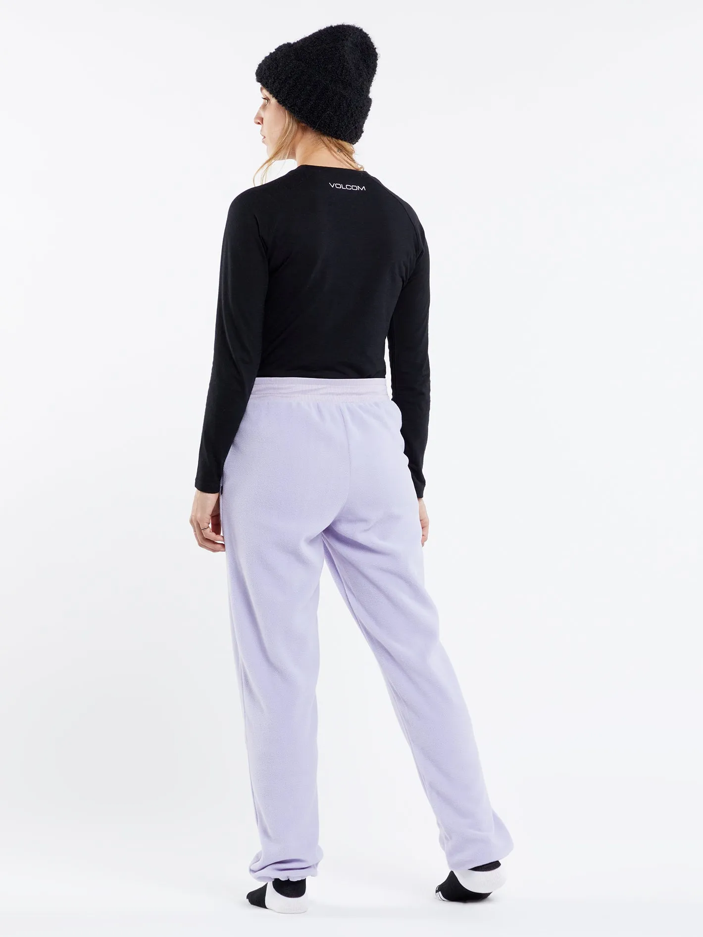 Polar Fleece Trousers - LILAC ASH