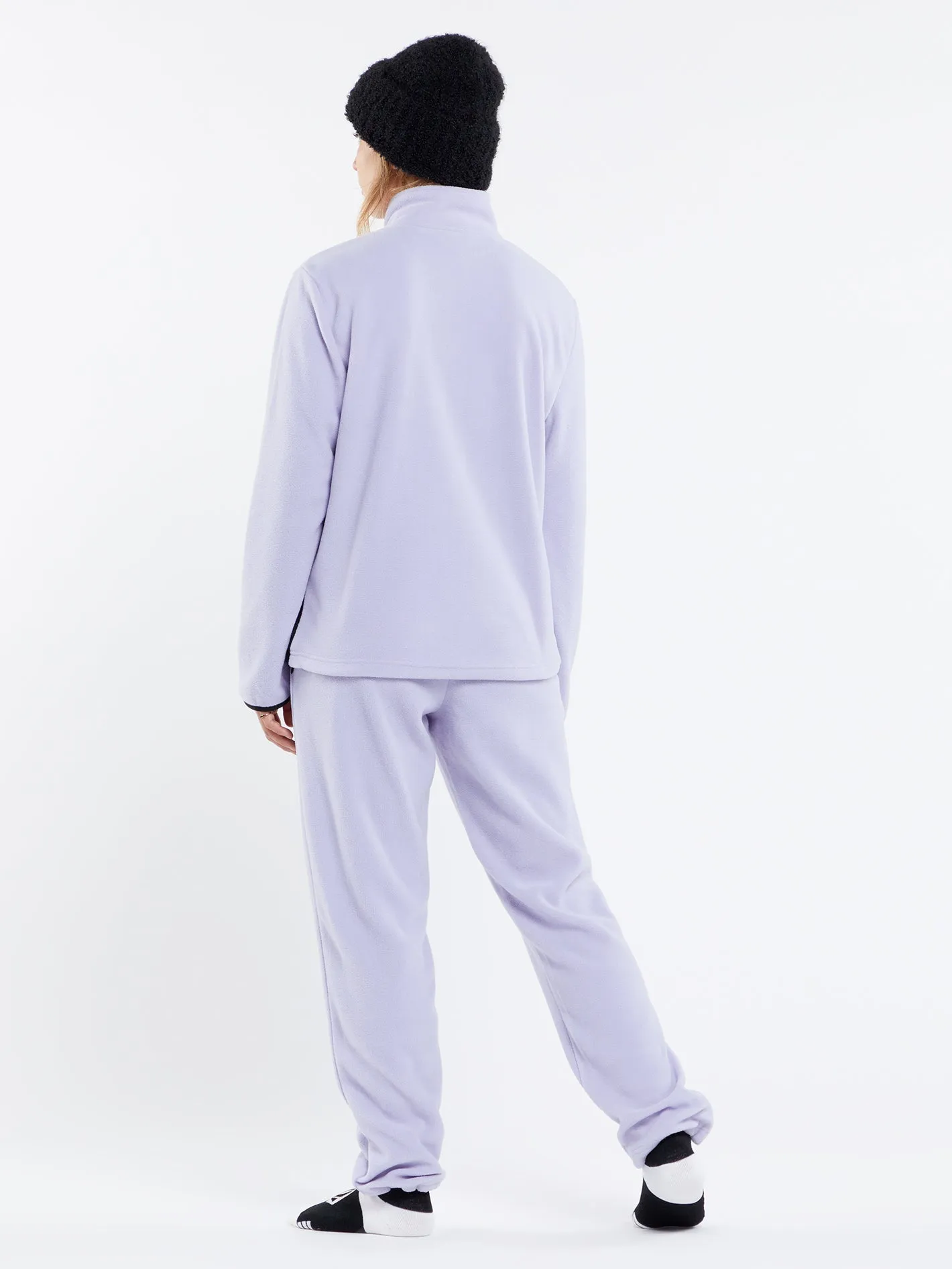 Polar Fleece Trousers - LILAC ASH